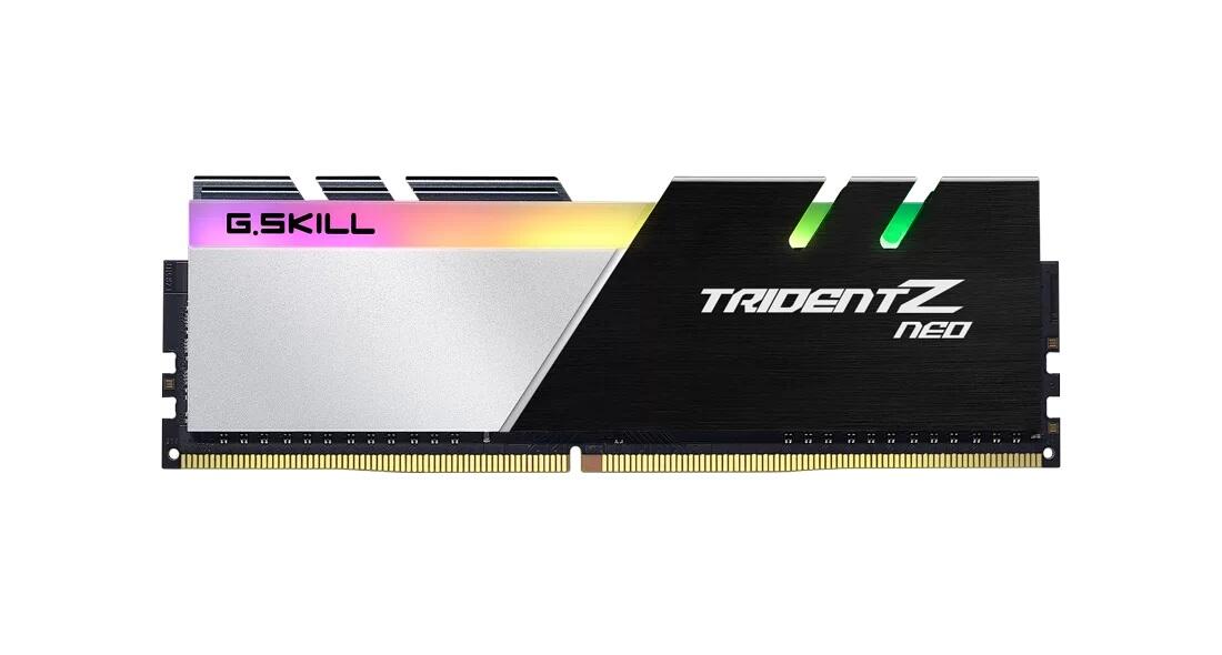 G.Skill Trident Z Neo Intel 64Gb (4x 16GB) Kit DDR4 3600 MHz schwarz/silber