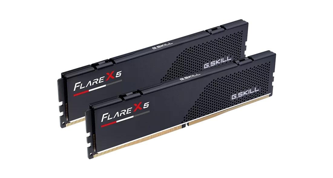 G.Skill RAM Flare X5 AMD 32GB (2x 16GB) Kit DDR5 6000 MHz UDIMM schwarz
