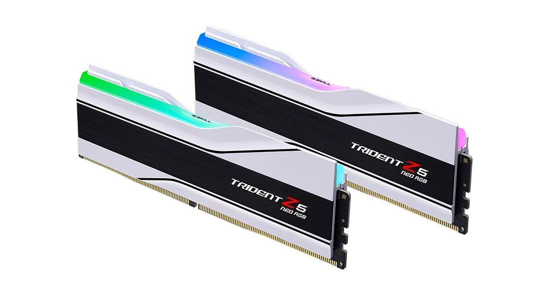 G.Skill RAM Trident Z5 Neo RGB AMD 32GB (2x 16GB) Kit DDR5 6400 MHz UDIMM weiß