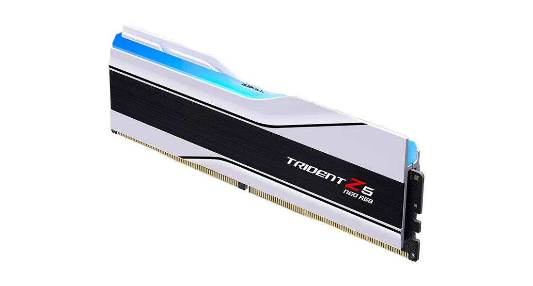 G.Skill RAM Trident Z5 Neo RGB AMD 32GB (2x 16GB) Kit DDR5 6400 MHz UDIMM weiß