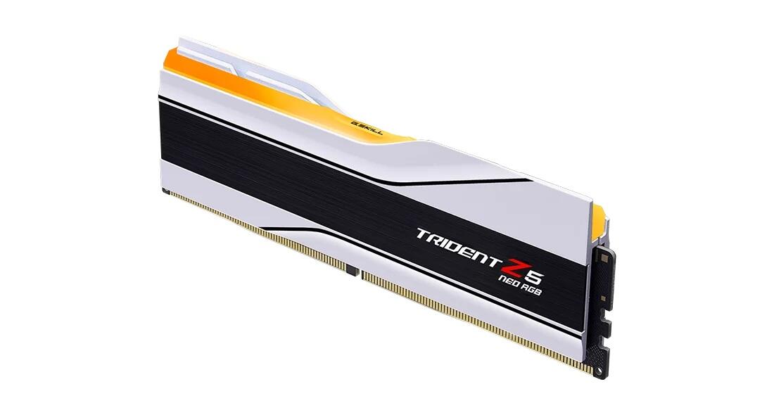 G.Skill RAM Trident Z5 Neo RGB AMD 32GB (2x 16GB) Kit DDR5 6400 MHz UDIMM weiß