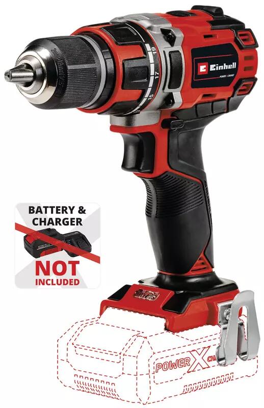 Einhell Akku-Bohrschrauber TP-CD 18/50 Li BL-Solo (4513887)