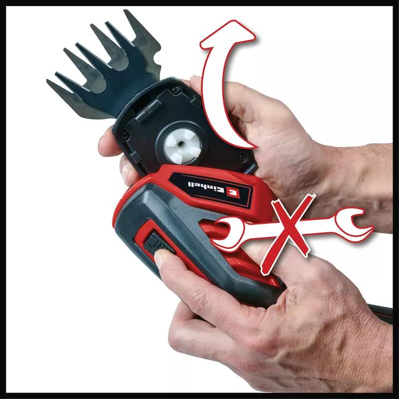 Einhell Akku-Gras- und Strauchschere GC-CG 3,6/70 Li (3410360)