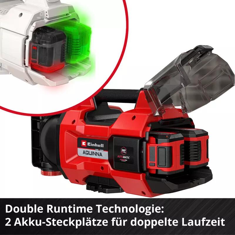Einhell Akku-Gartenpumpe AQUINNA 18/30 F LED (4180430)