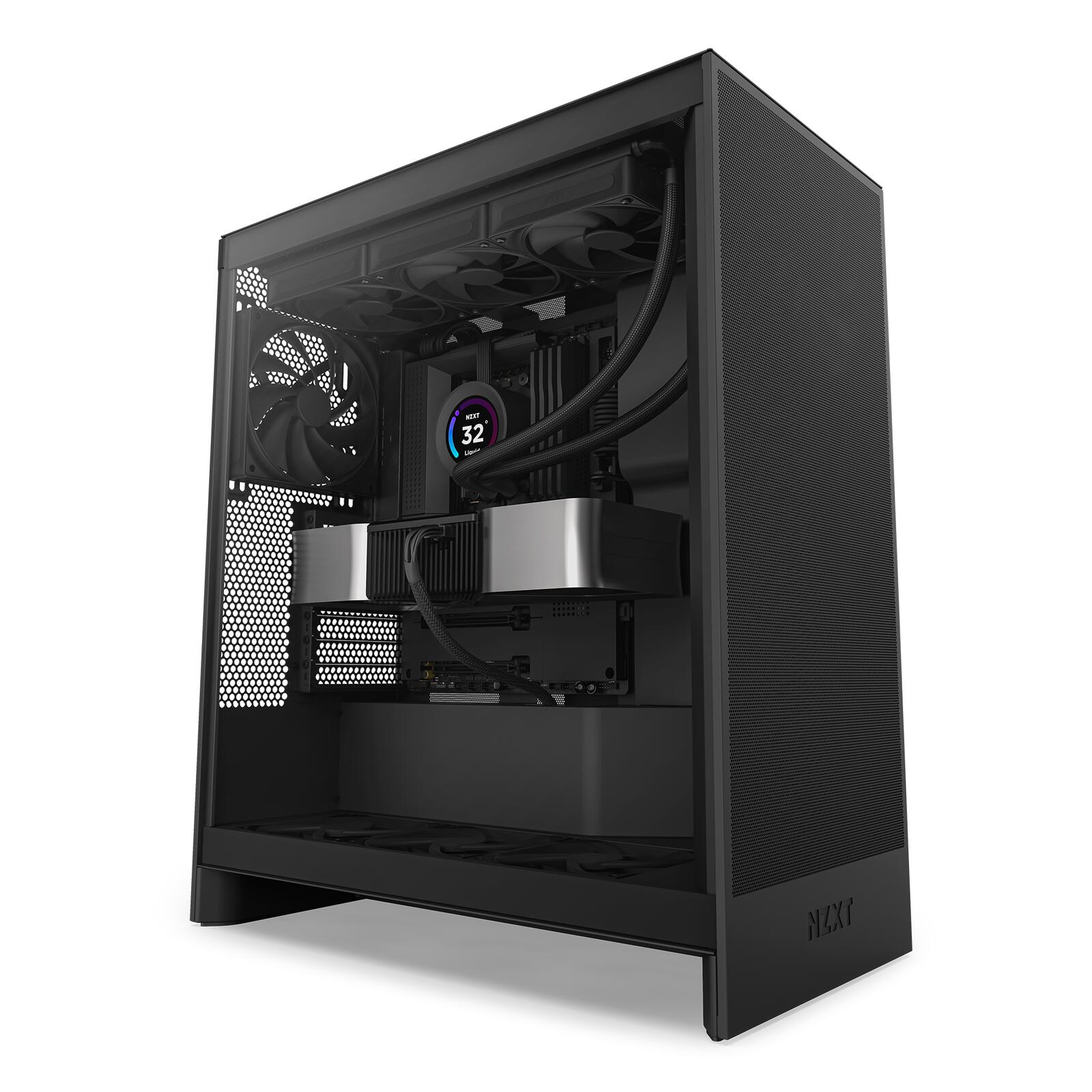 NZXT F120Q V2 - Gehäuselüfter, Schwarz