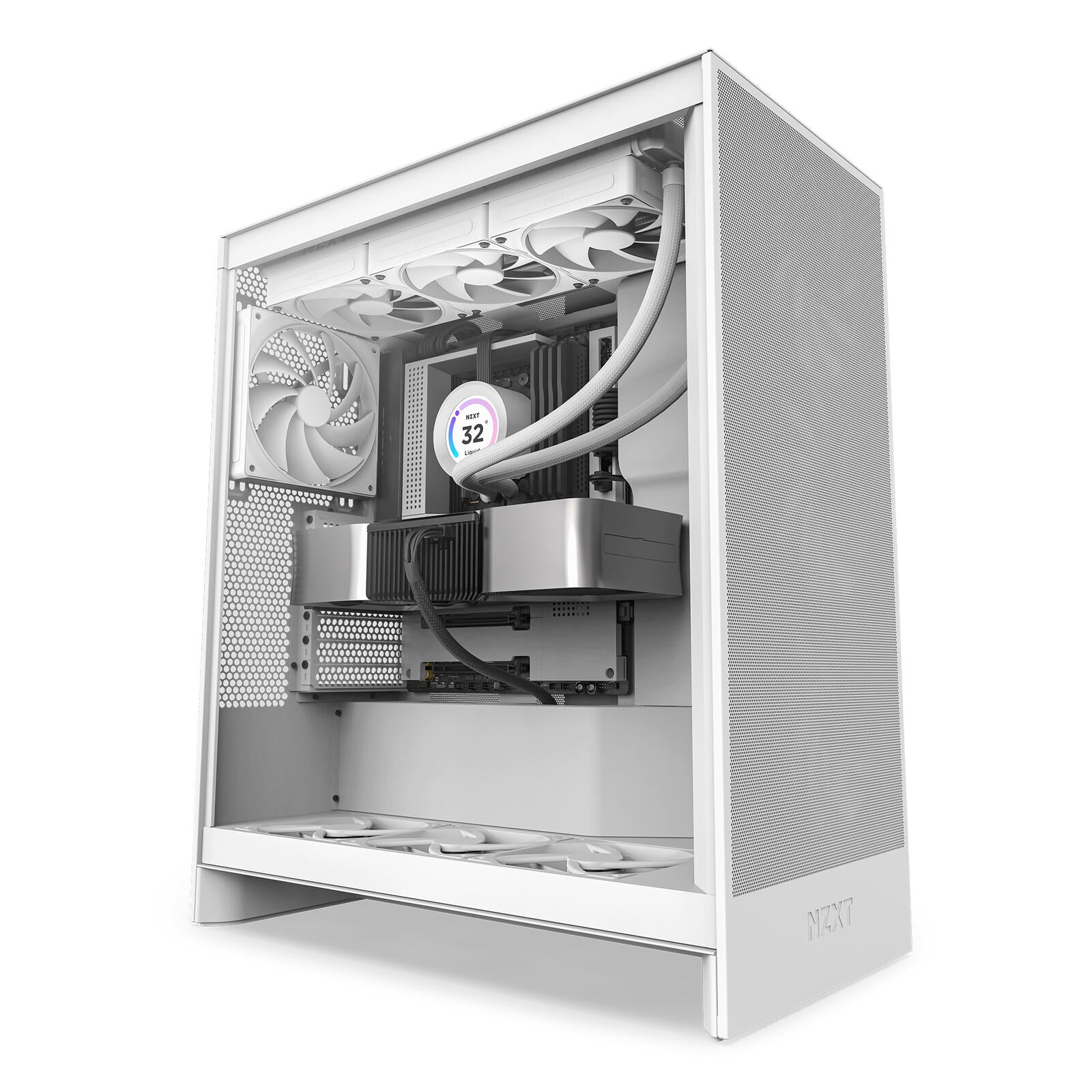 NZXT F120Q V2 - Gehäuselüfter, Weiß