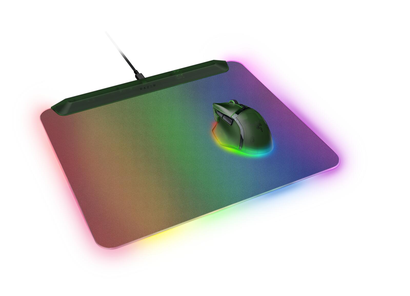 Razer Firefly V2 Pro beleuchtetes RGB-Gaming-Mauspad Phantom Green Edition