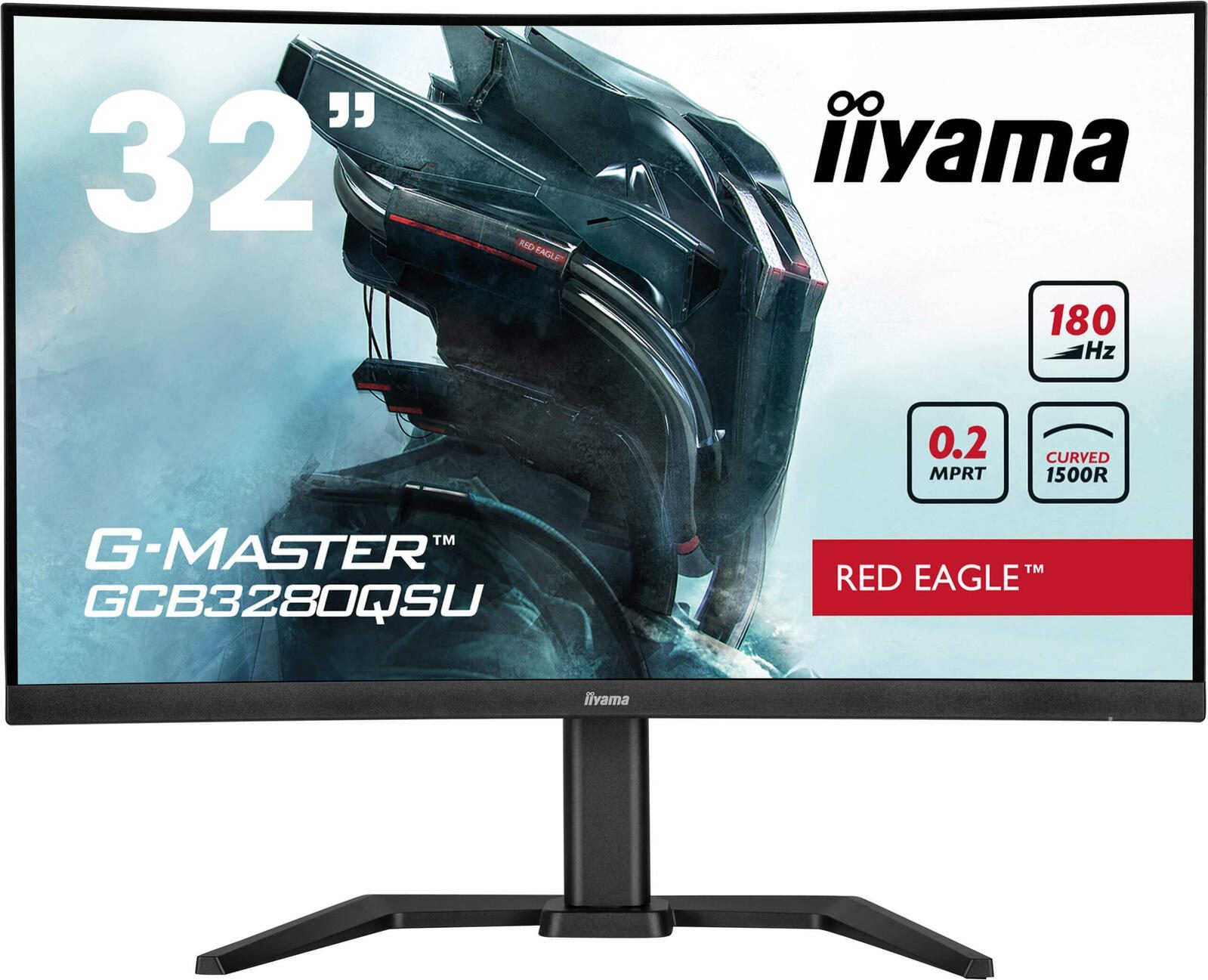 iiyama G-Master GCB3280QSU-B2 Curved Gaming Monitor 80cm (31,5 Zoll)