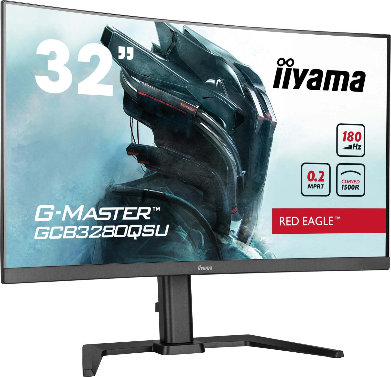 iiyama G-Master GCB3280QSU-B2 Curved Gaming Monitor 80cm (31,5 Zoll)