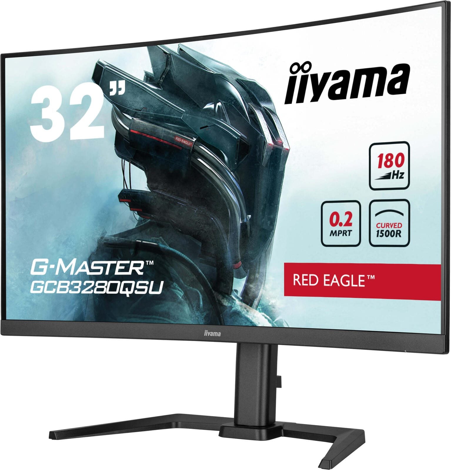 iiyama G-Master GCB3280QSU-B2 Curved Gaming Monitor 80cm (31,5 Zoll)