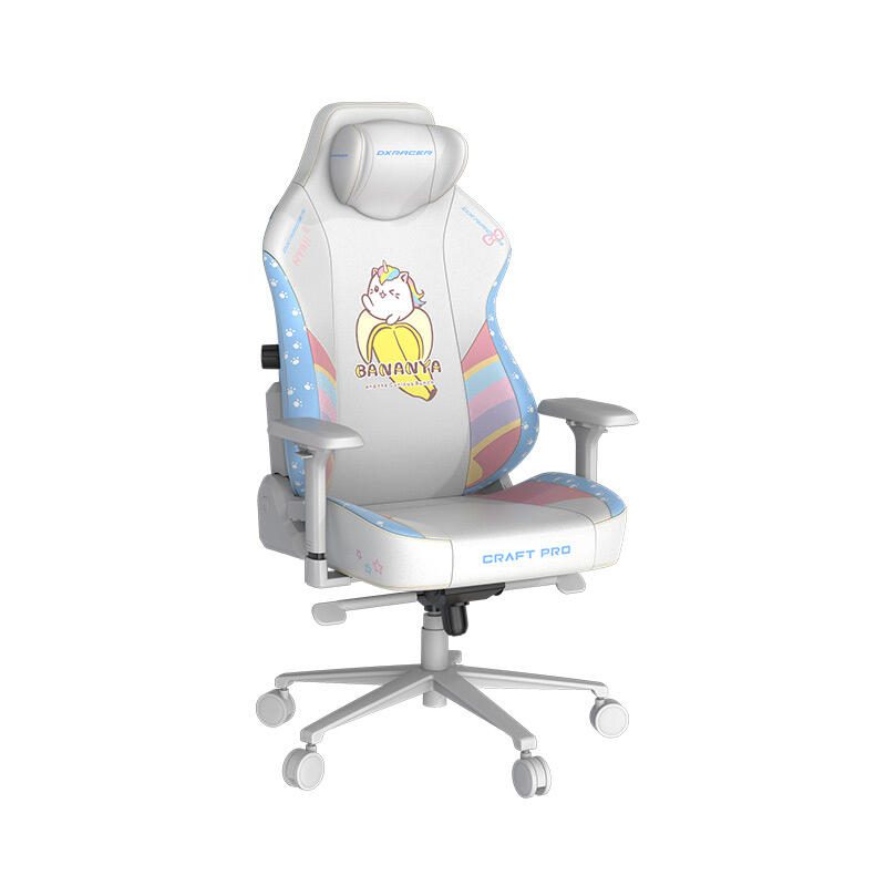 DXRacer Craft Serie GC/LCF23LTA/BANANYACAT Gaming Stuhl Regular / L - EPU Leder - Bananya Cat