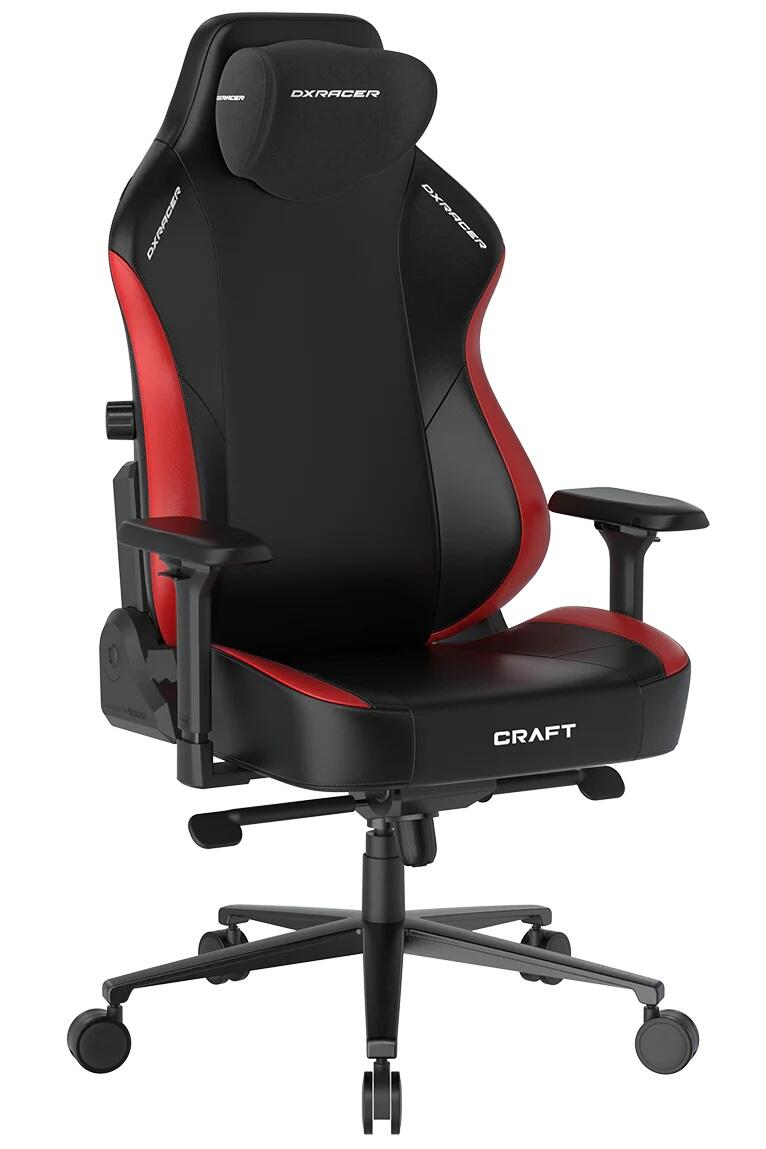 DXRacer Craft Serie GC/LCF23LTA/NR Gaming-Stuhl - Regular / L - EPU Leder - schwarz/rot