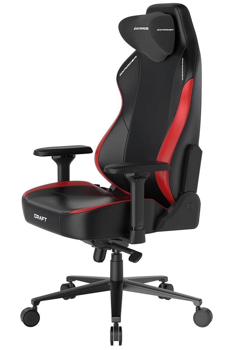 DXRacer Craft Serie GC/LCF23LTA/NR Gaming-Stuhl - Regular / L - EPU Leder - schwarz/rot