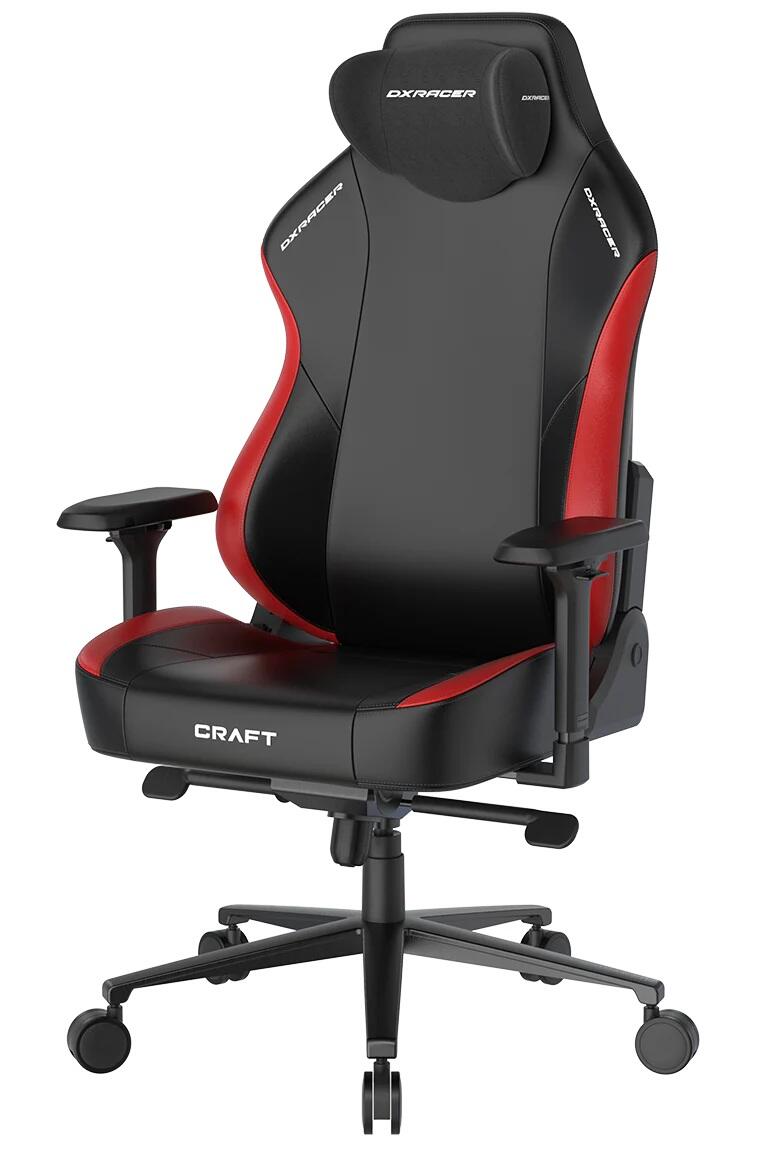 DXRacer Craft Serie GC/LCF23LTA/NR Gaming-Stuhl - Regular / L - EPU Leder - schwarz/rot