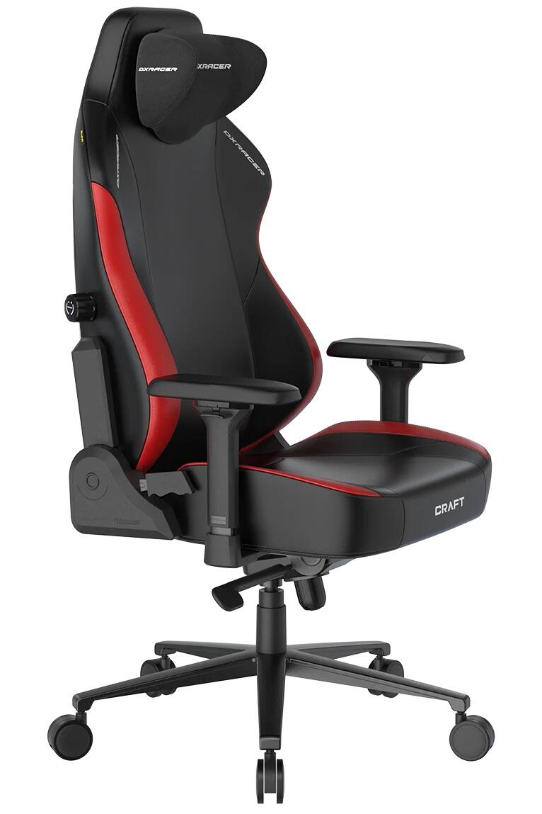 DXRacer Craft Serie GC/LCF23LTA/NR Gaming-Stuhl - Regular / L - EPU Leder - schwarz/rot