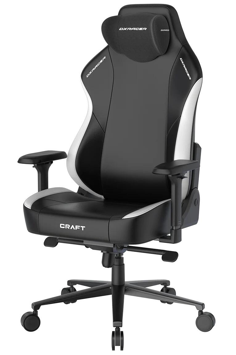 DXRacer Craft Serie GC/LCF23LTA/NW Gaming-Stuhl - Regular / L - EPU Leder - schwarz/weiß
