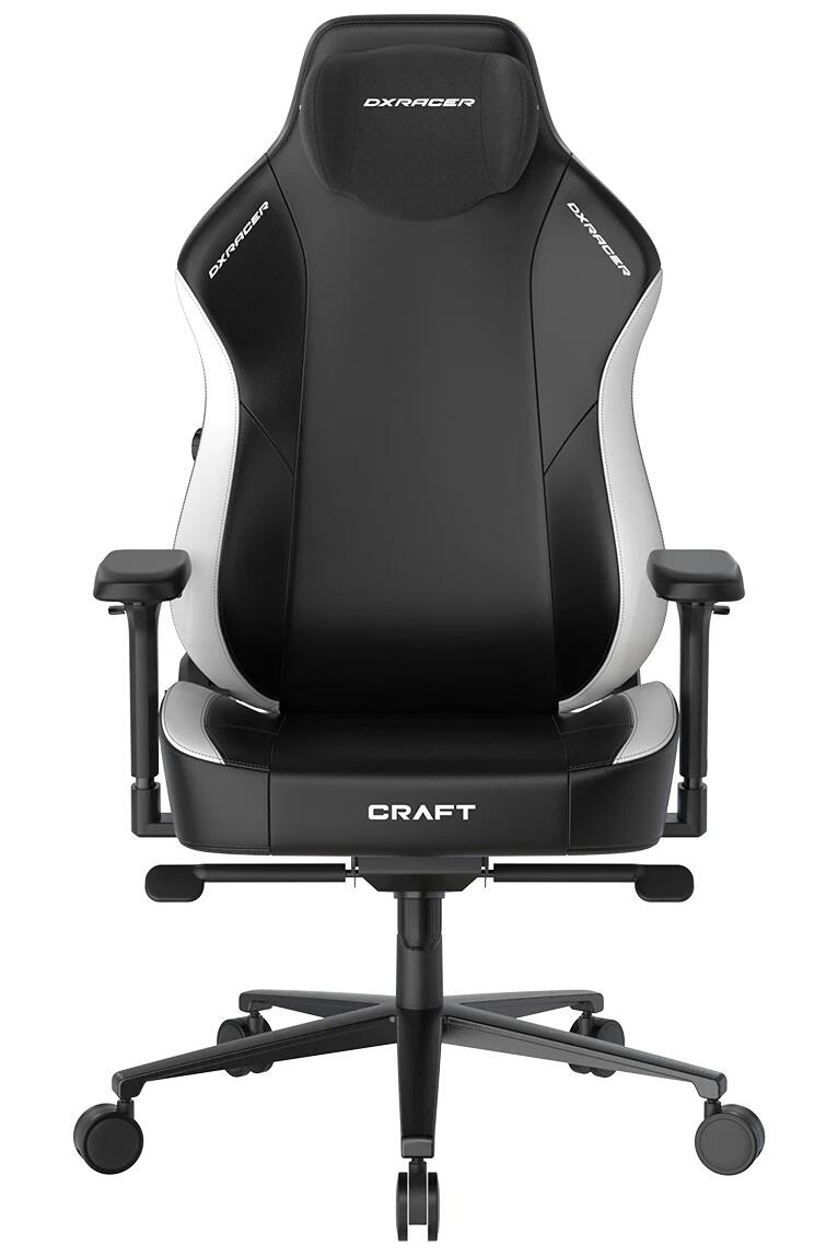 DXRacer Craft Serie GC/LCF23LTA/NW Gaming-Stuhl - Regular / L - EPU Leder - schwarz/weiß