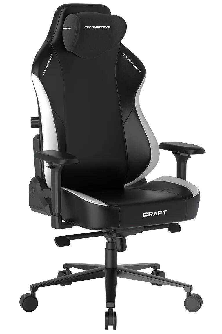 DXRacer Craft Serie GC/LCF23LTA/NW Gaming-Stuhl - Regular / L - EPU Leder - schwarz/weiß