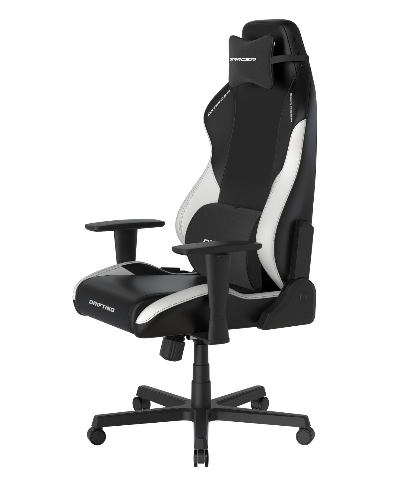 DXRacer Drifting Serie GC/XLDC23LTA/NW Gaming-Stuhl - Plus / XL - EPU Leder - Schwarz/Weiß
