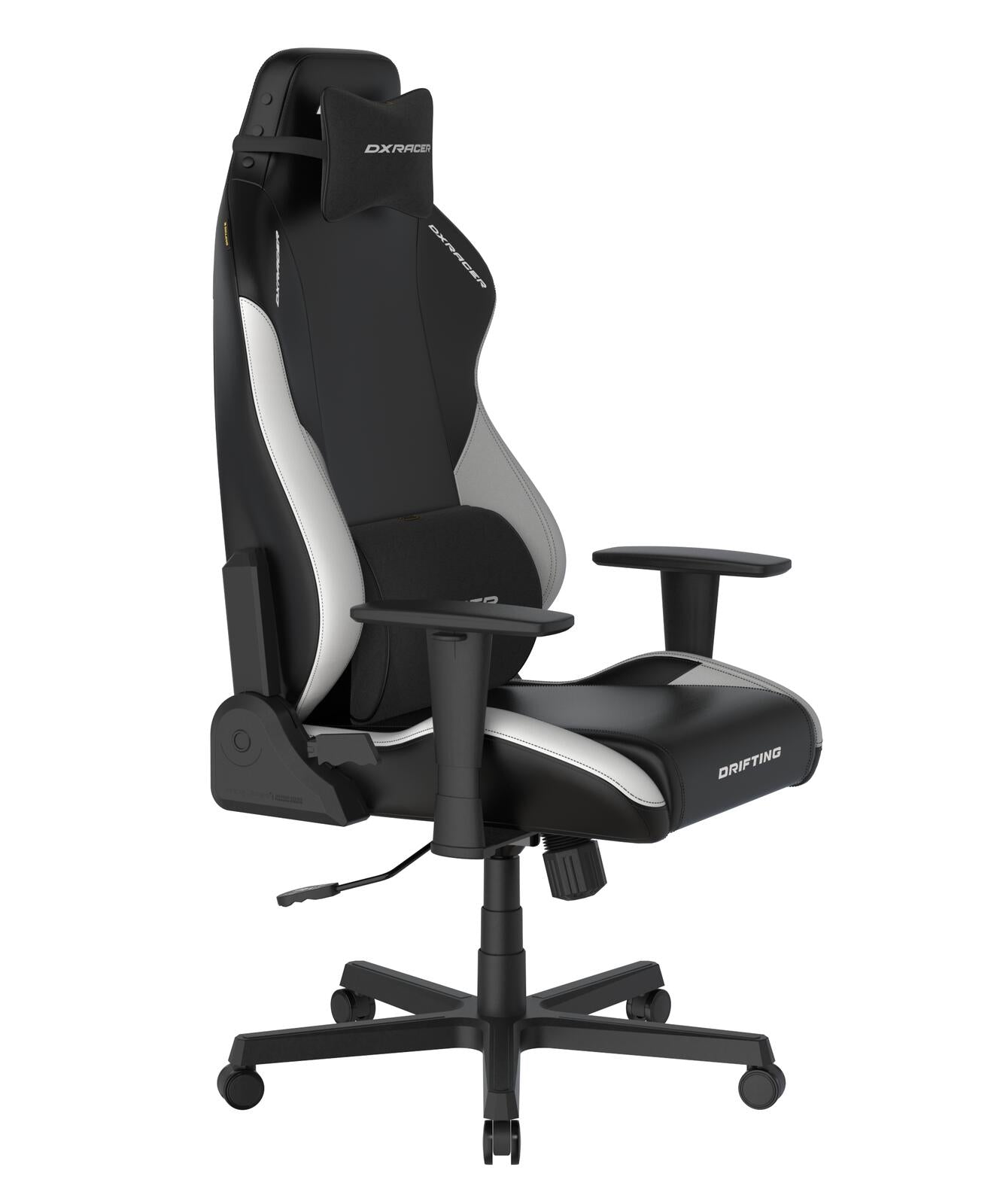 DXRacer Drifting Serie GC/XLDC23LTA/NW Gaming-Stuhl - Plus / XL - EPU Leder - Schwarz/Weiß