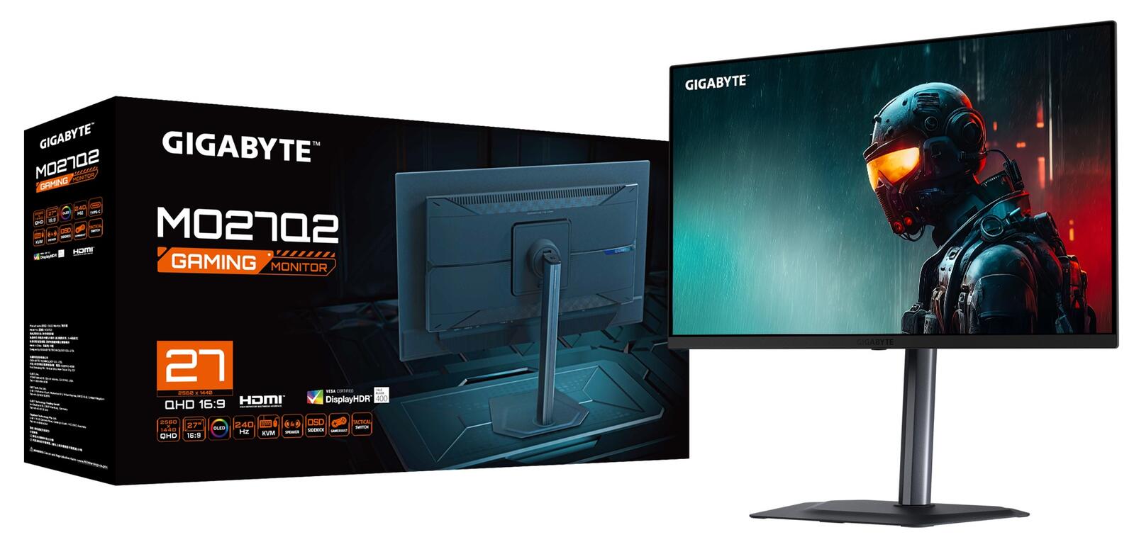 GIGABYTE MO27Q2 Gaming Monitor 68,6 cm (27 Zoll)