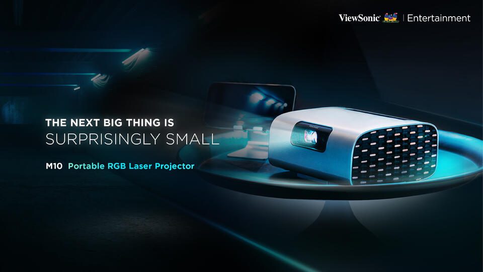 ViewSonic M10E tragbarer Laser Beamer 2200 ANSI Lumen