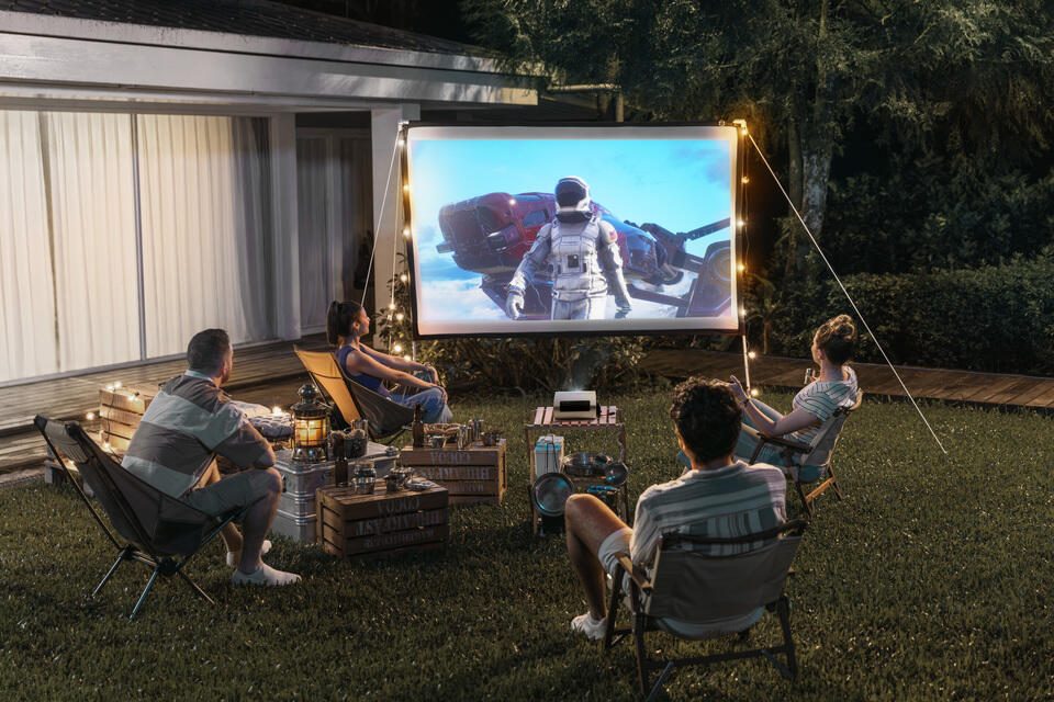 ViewSonic M10E tragbarer Laser Beamer 2200 ANSI Lumen