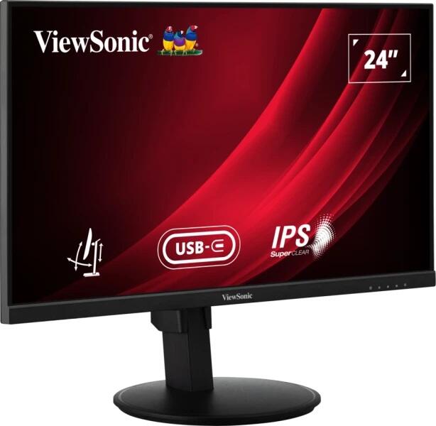ViewSonic VG2409-MHDU-2 Ergonomischer Monitor 24 Zoll