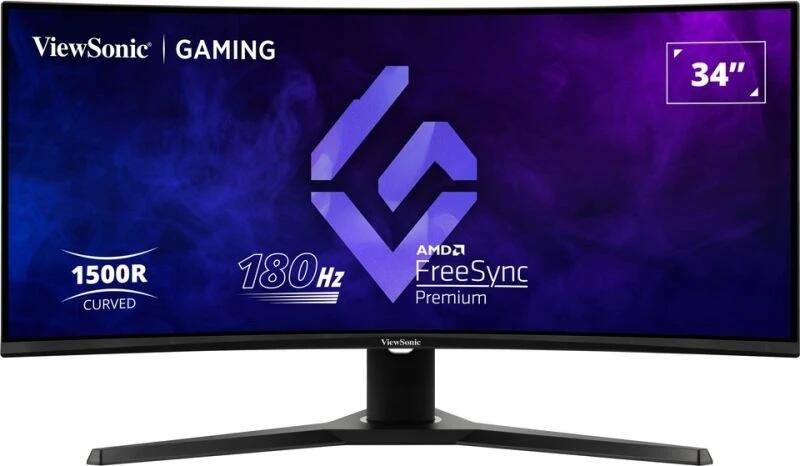 ViewSonic VX3418-2KPC Ultrabreiter Curved Gaming Monitor 34 Zoll