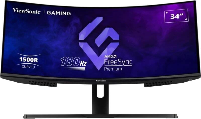 ViewSonic VX3418-2KPC Ultrabreiter Curved Gaming Monitor 34 Zoll