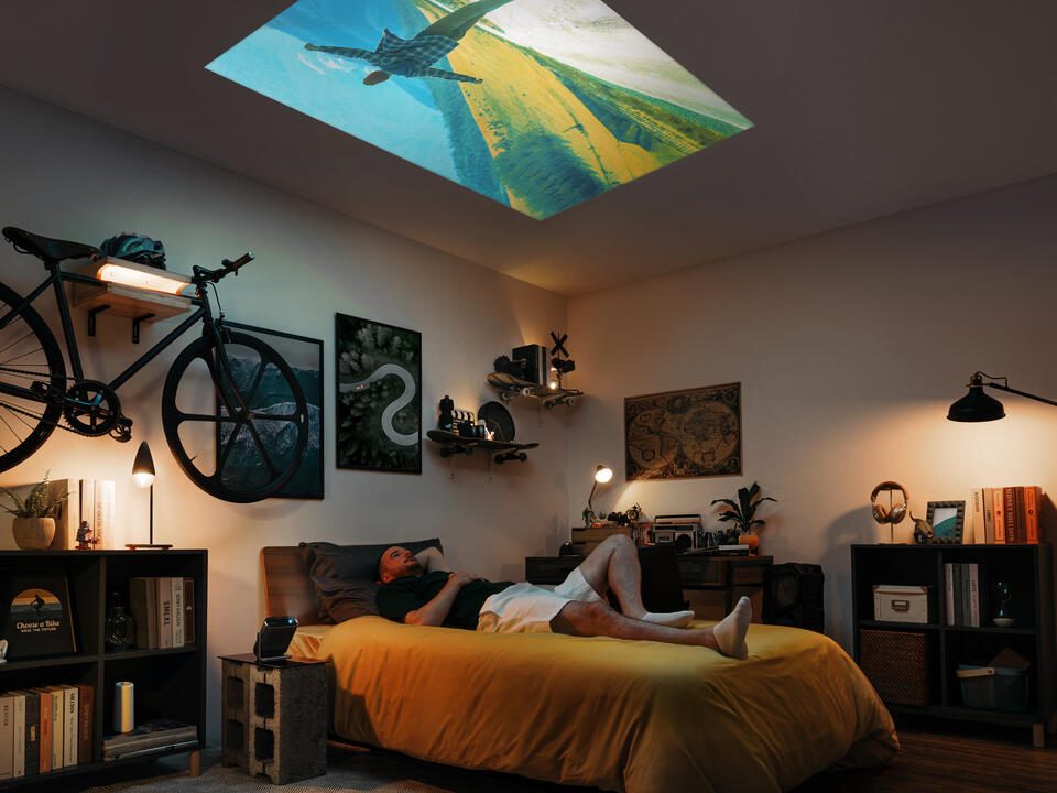 ViewSonic M1XE Tragbarer LED Beamer 360 LED Lumen