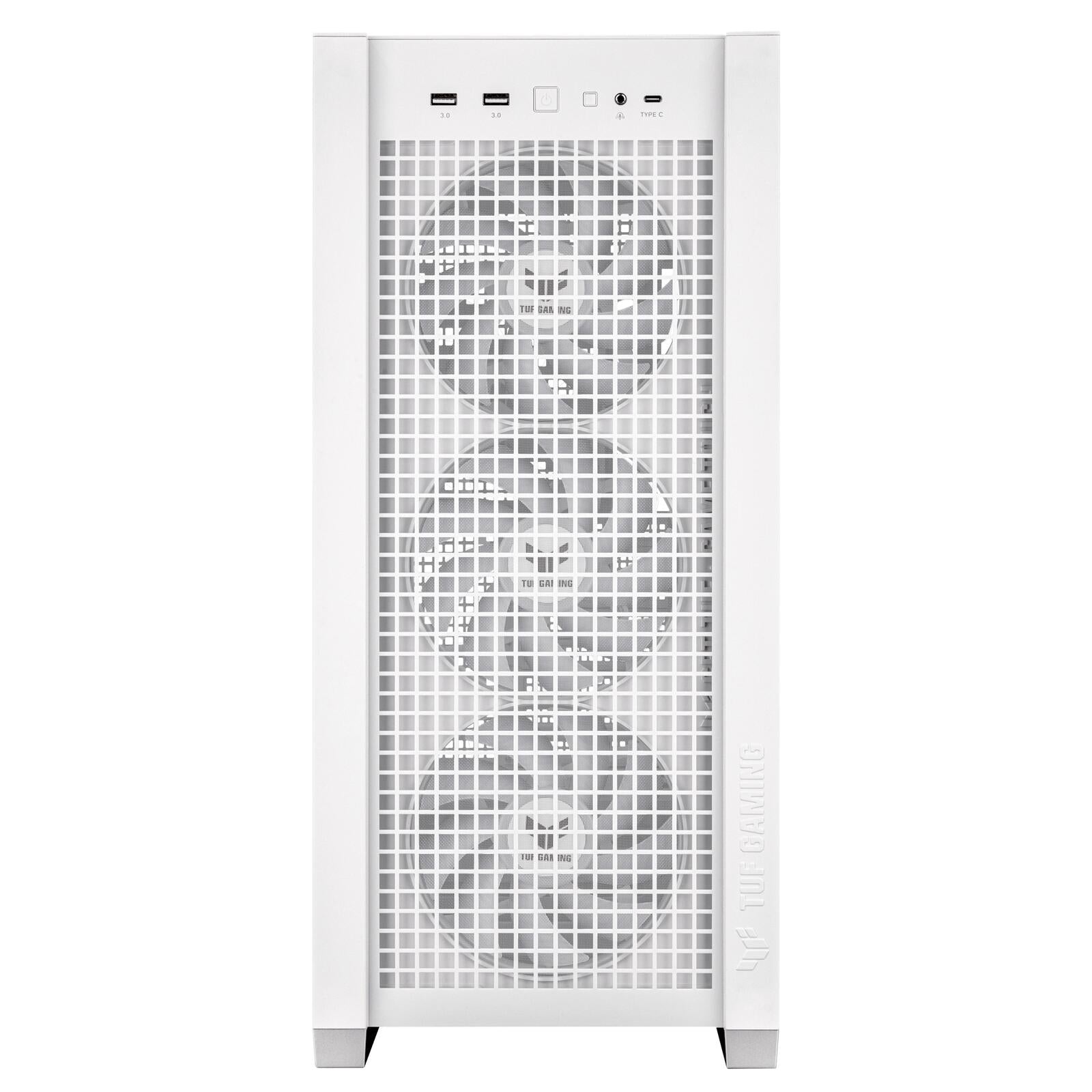 ASUS TUF Gaming GT302 ARGB Mid-Tower-ATX-Gehäuse, weiß