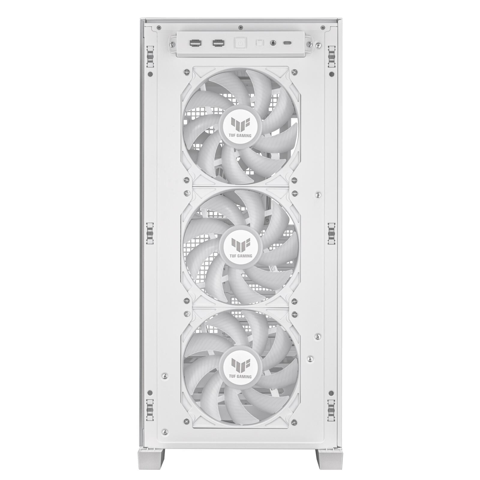 ASUS TUF Gaming GT302 ARGB Mid-Tower-ATX-Gehäuse, weiß