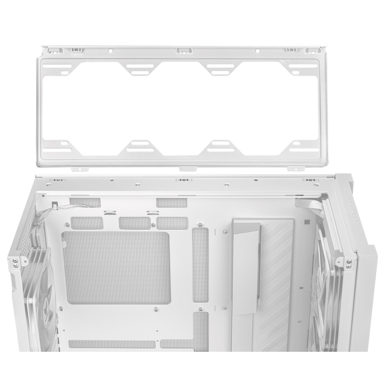 ASUS TUF Gaming GT302 ARGB Mid-Tower-ATX-Gehäuse, weiß