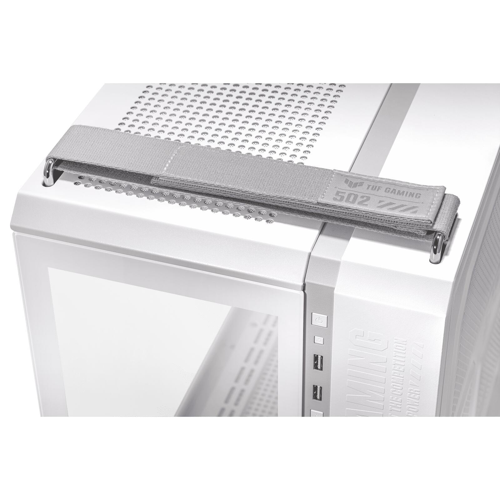 ASUS TUF Gaming GT502 PLUS TG modulares PC Gehäuse, weiß