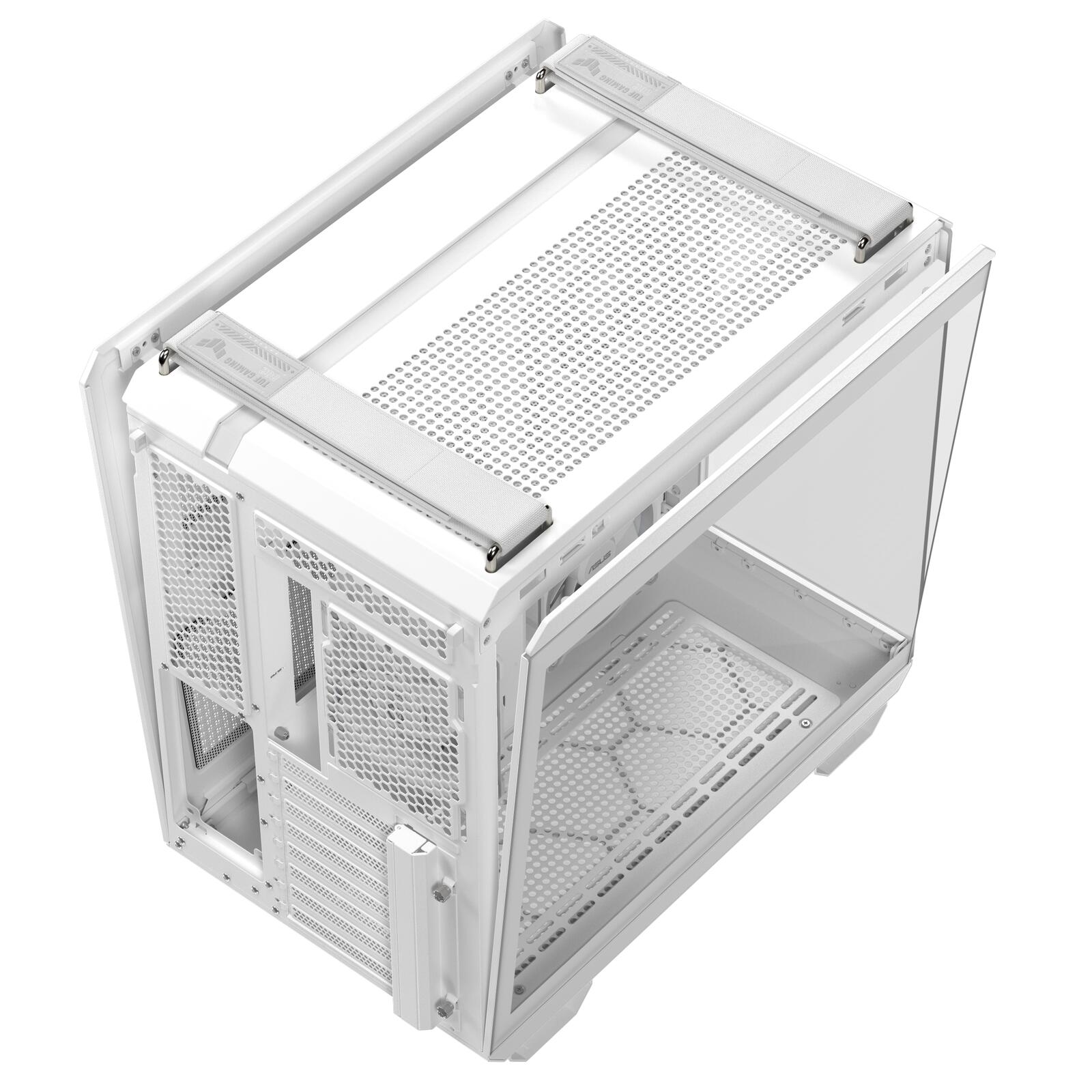 ASUS TUF GAMING GT502 Horizon TG ARGB modulares PC Gehäuse, weiß