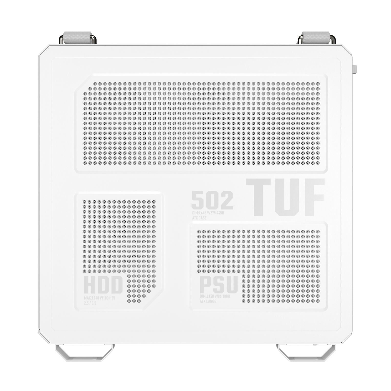 ASUS TUF GAMING GT502 Horizon TG ARGB modulares PC Gehäuse, weiß