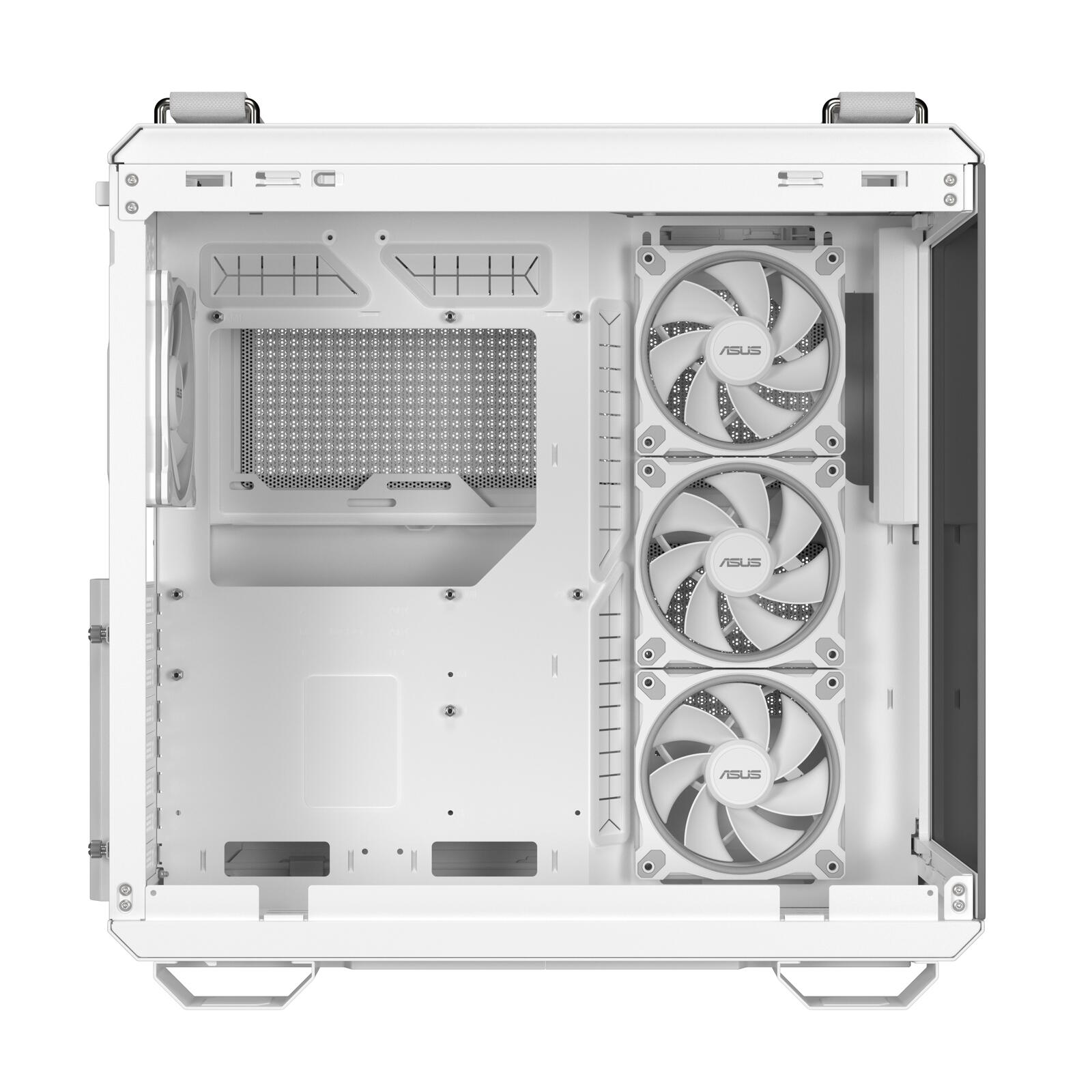 ASUS TUF GAMING GT502 Horizon TG ARGB modulares PC Gehäuse, weiß
