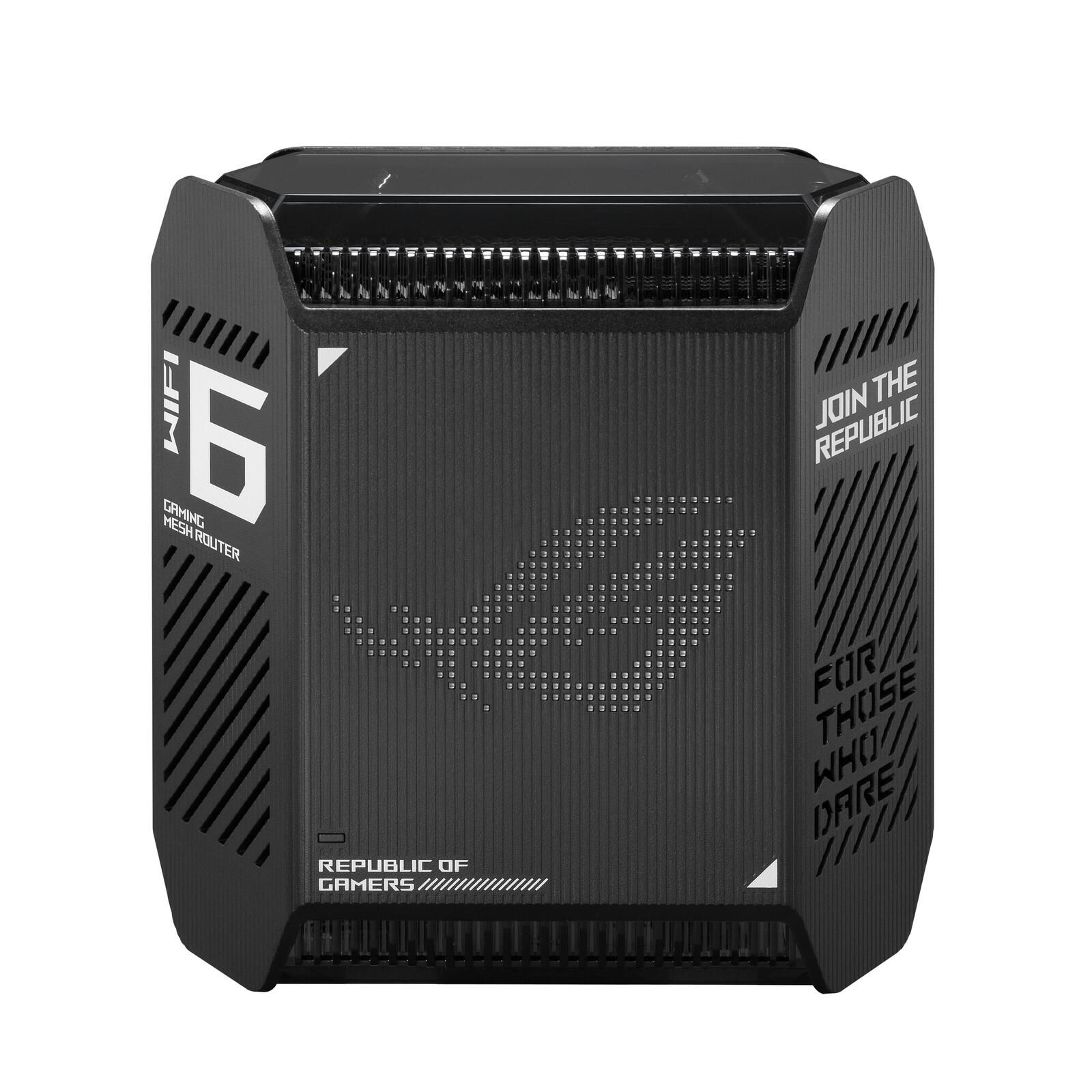 ASUS ROG Rapture GT6 AX10000 1er Pack Tri-Band Gaming Mesh WiFi System kombinierbarer Router (Tethering als 4G und 5G Ro