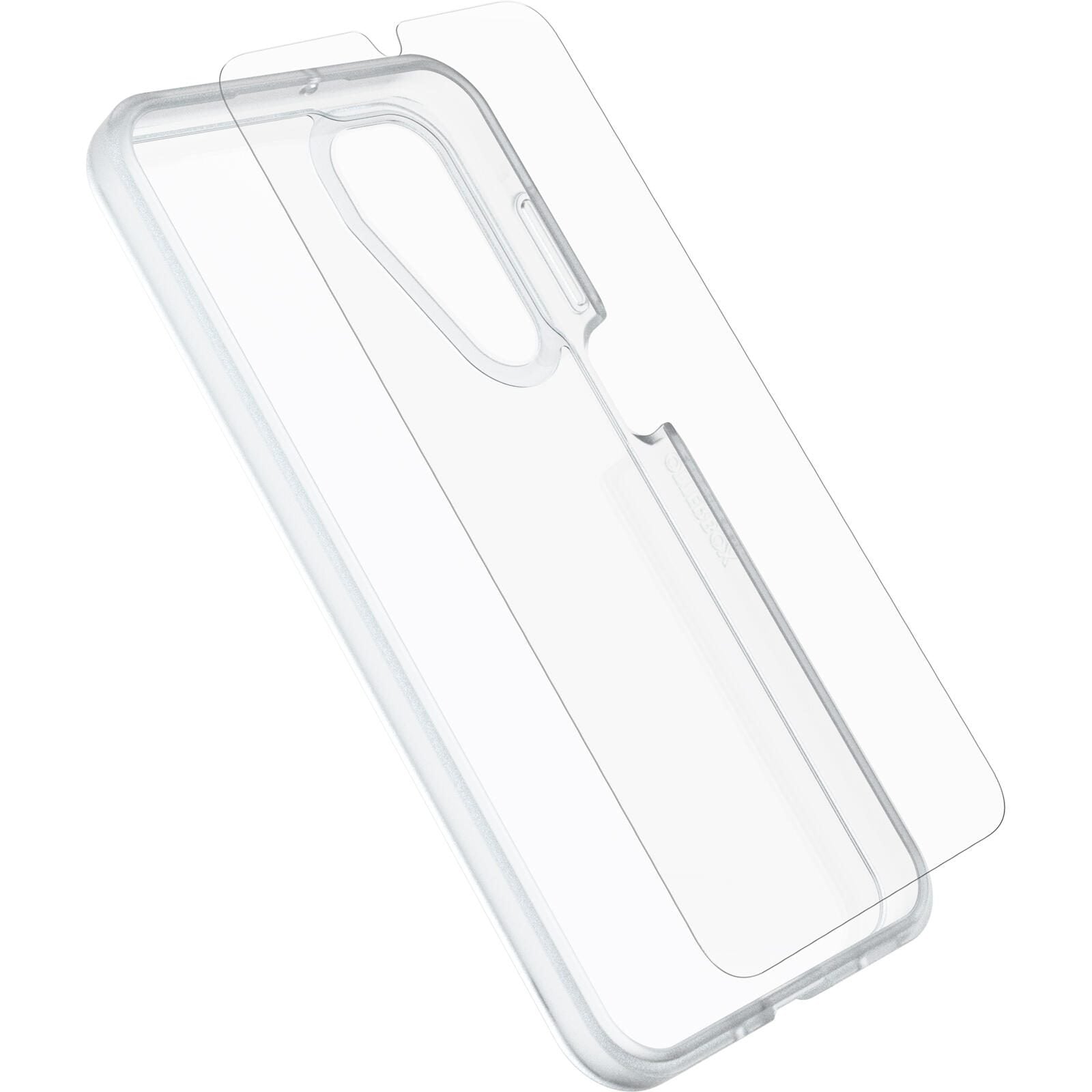 OtterBox React + Glass Samsung Galaxy A16/A16 5G Hülle + Displayschutz - transparent