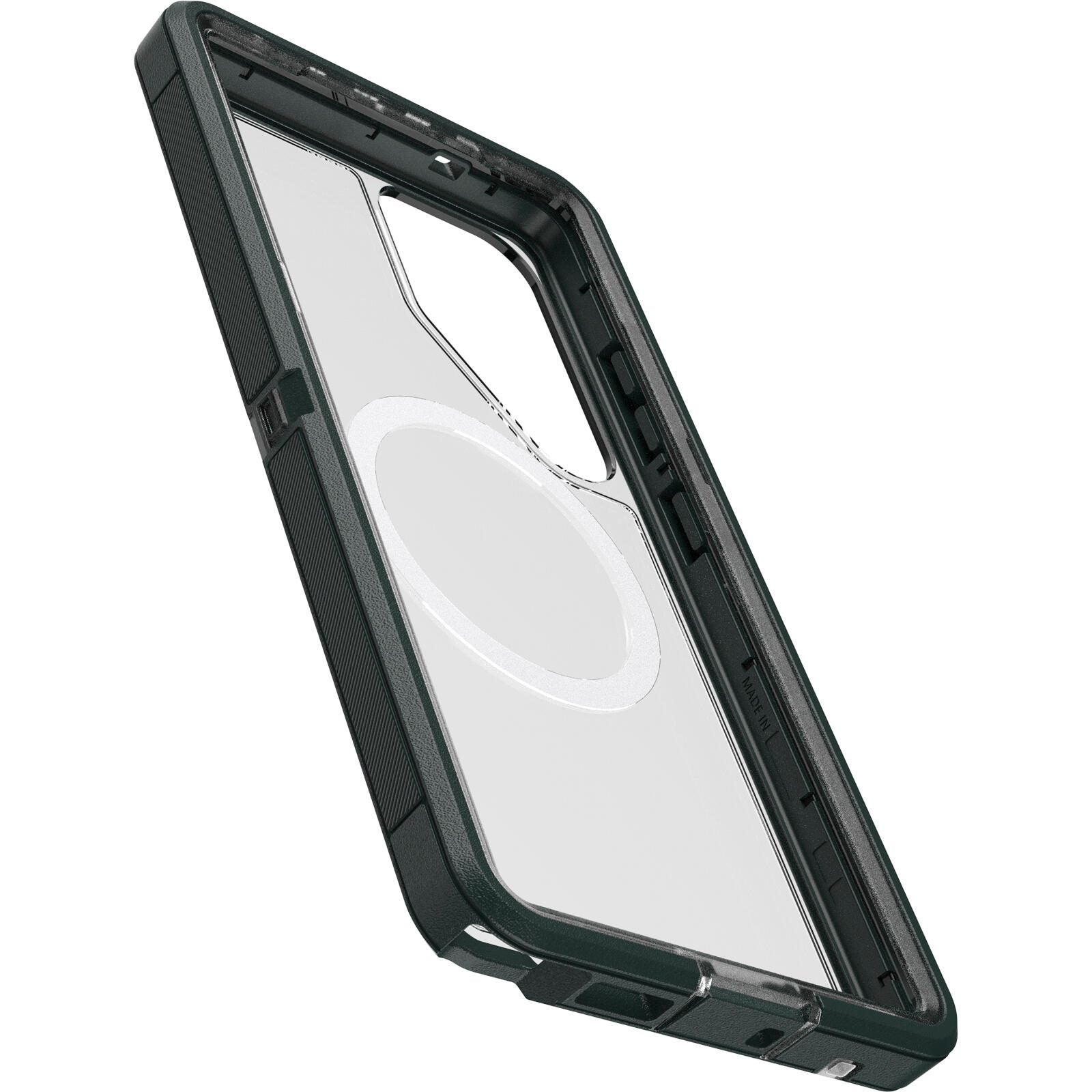 OtterBox Defender XT Clear Magnets Schutzhülle für Samsung Galaxy S25 Ultra Jubilee - green