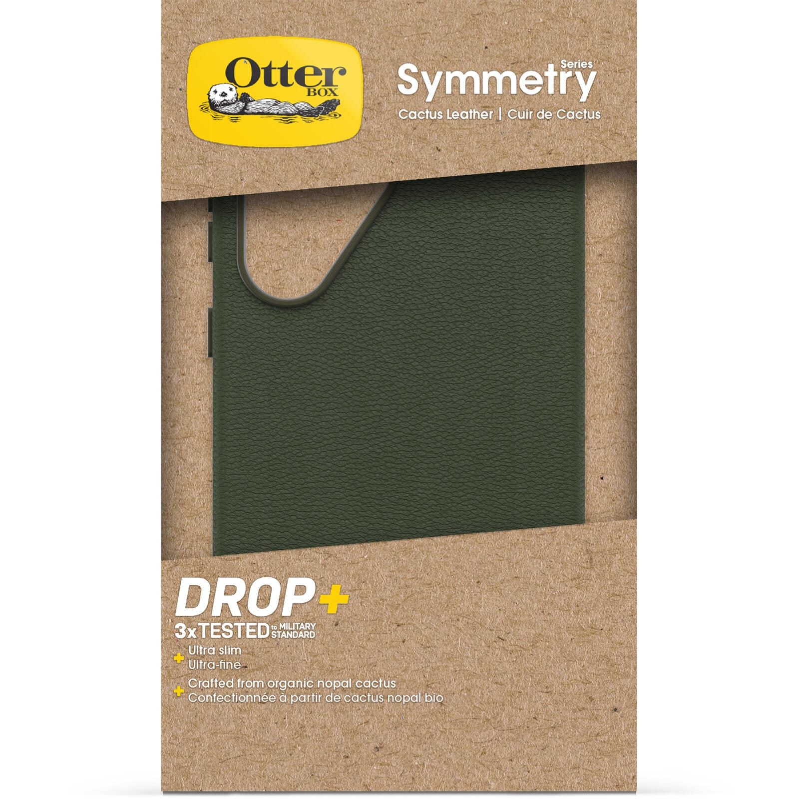 OtterBox Symmetry Cactus Leather Schutzhülle für Samsung Galaxy S25 Ultra Cactus Grove - green