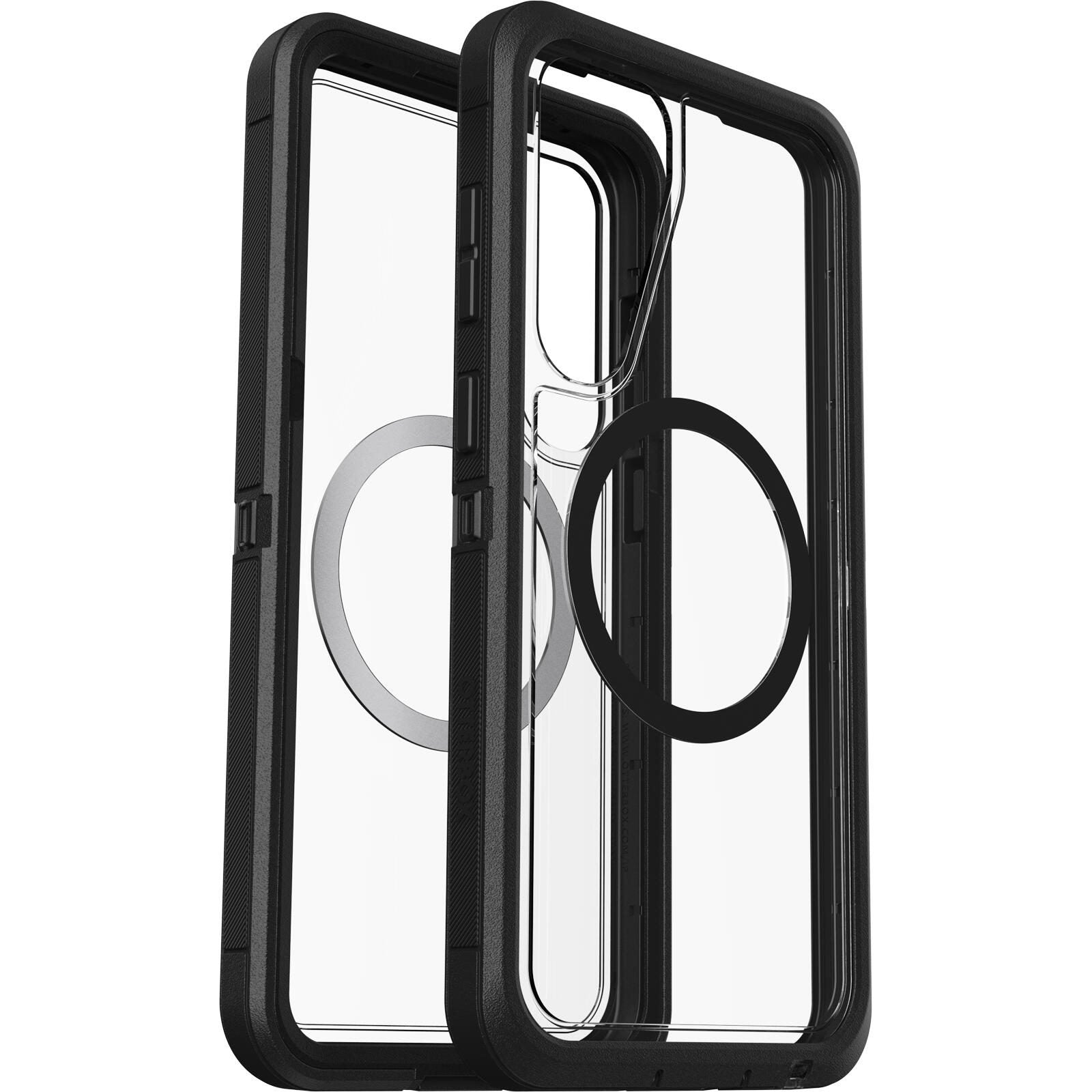OtterBox Defender XT Clear Magnets Schutzhülle für Samsung Galaxy S25+ Dark Side - clear/black