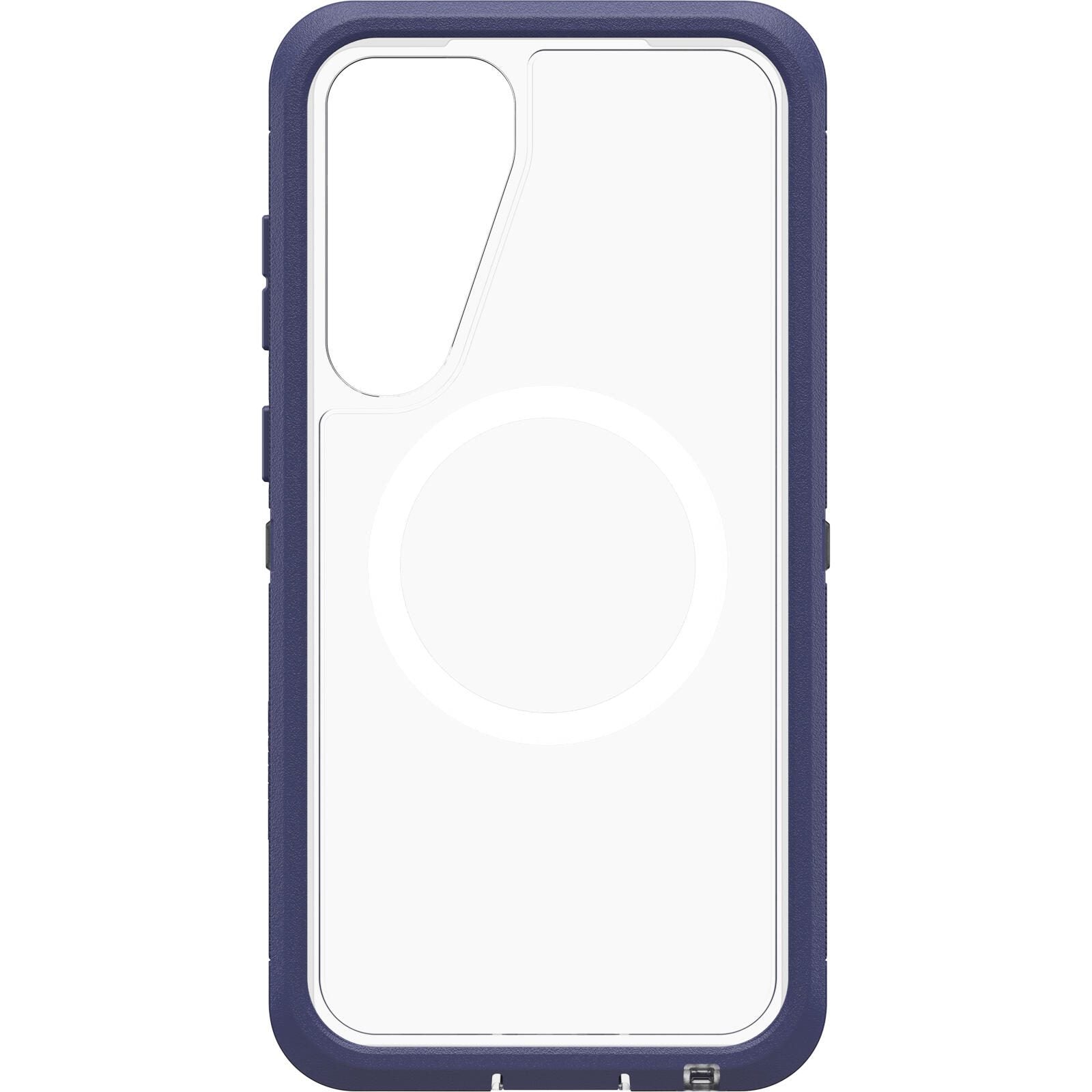 OtterBox Defender XT Clear Magnets Schutzhülle für Samsung Galaxy S25+ Violet Thunder - clear/purple