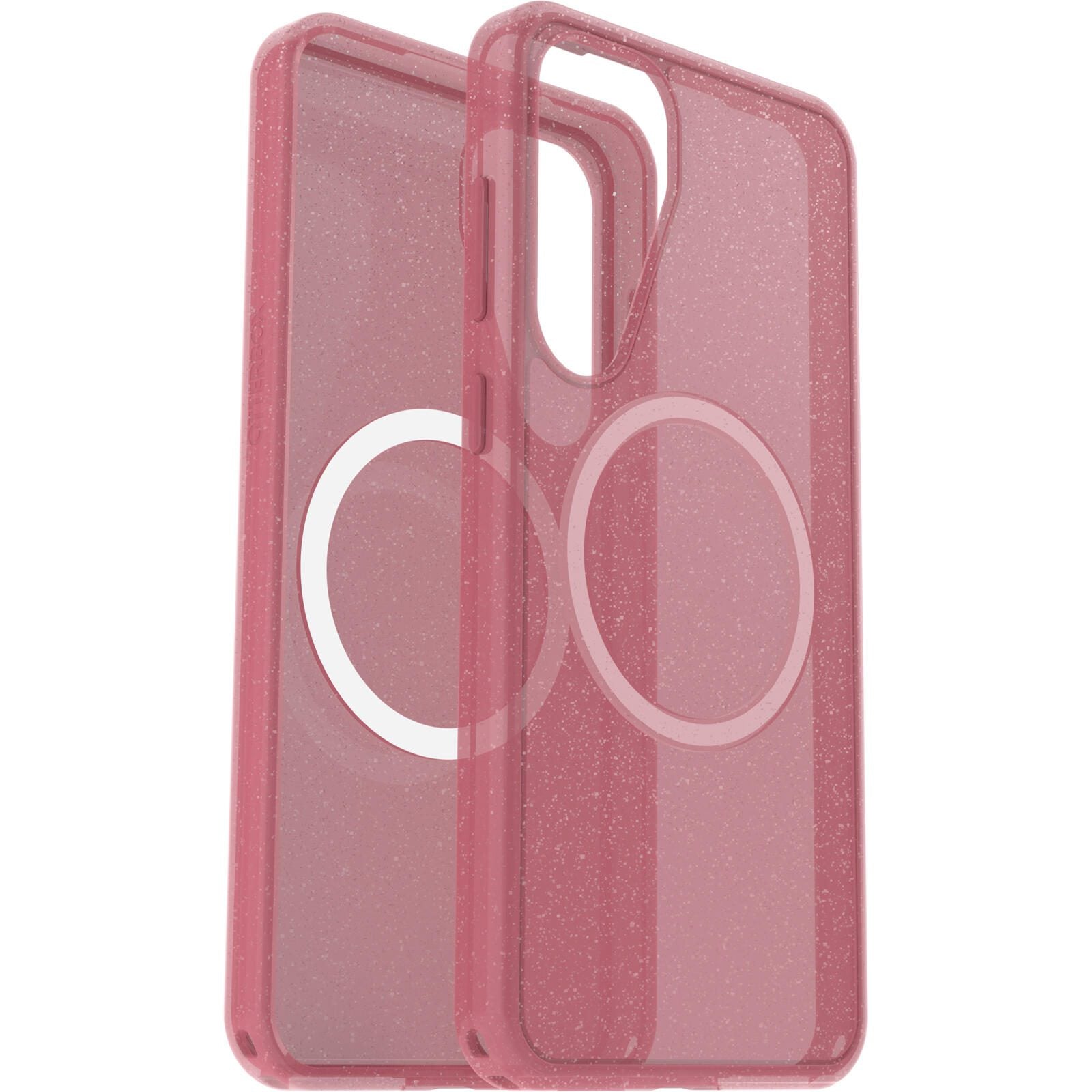 OtterBox Symmetry Clear Magnets Schutzhülle für Samsung Galaxy S25+ Thimbleberry - pink