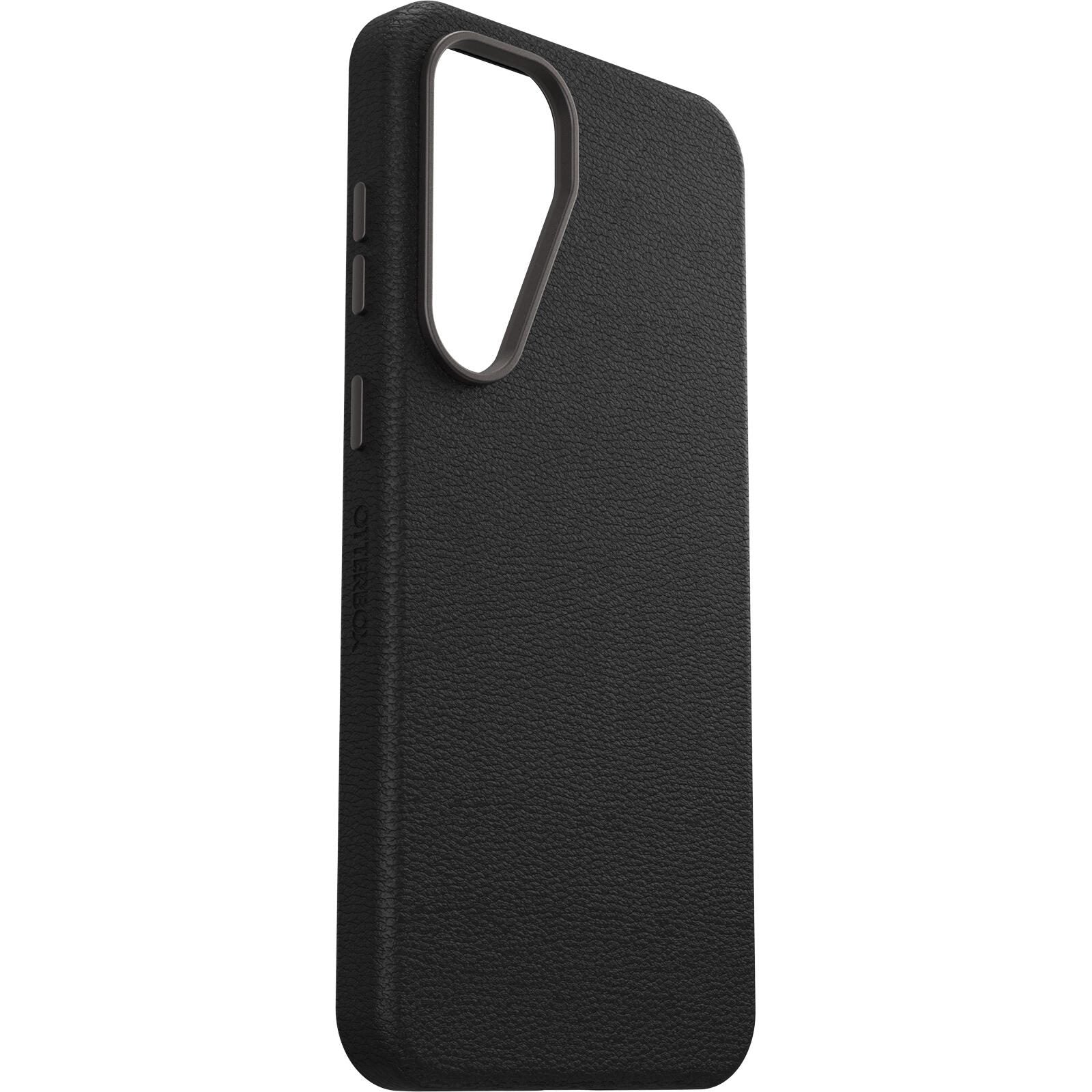 OtterBox Symmetry Cactus Leather Schutzhülle für Samsung Galaxy S25+ Noir Ash - black