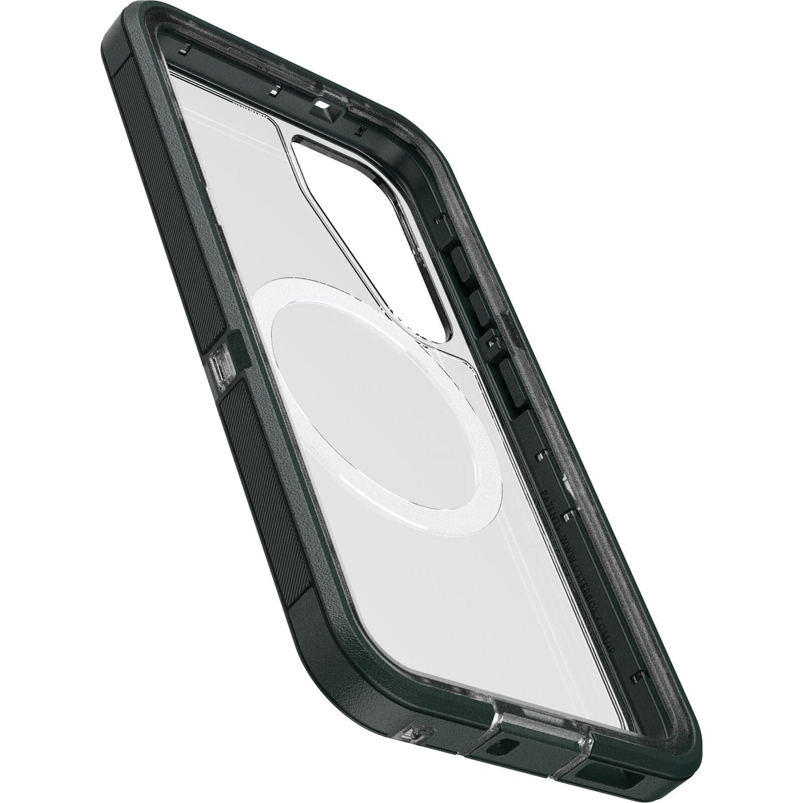 OtterBox Defender XT Clear Magnets Schutzhülle für Samsung Galaxy S25 Jubilee - green