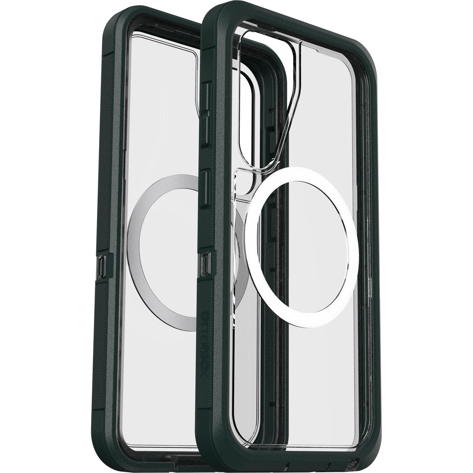 OtterBox Defender XT Clear Magnets Schutzhülle für Samsung Galaxy S25 Jubilee - green