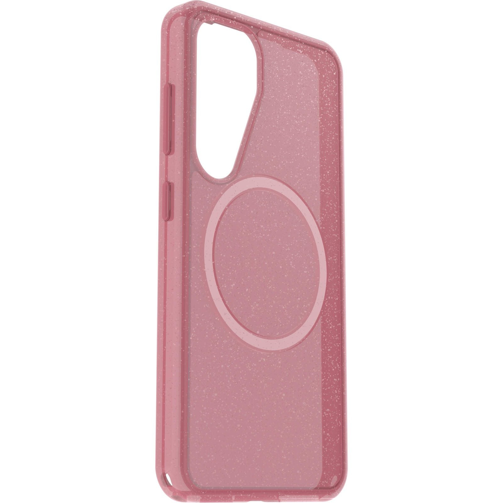 OtterBox Symmetry Clear Magnets Schutzhülle für Samsung Galaxy S25 Thimbleberry - pink