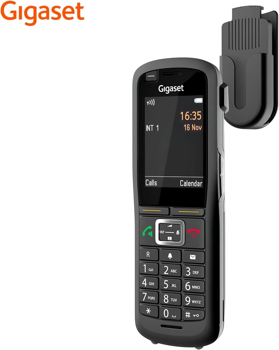 Gigaset R700H Pro - Schnurloses Erweiterungshandgerät mit Bluetooth-Schnittstelle - DECT\GAP\CAT-iq - Schwarz